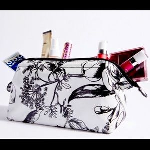 WHBM Floral makeup cosmetic bag